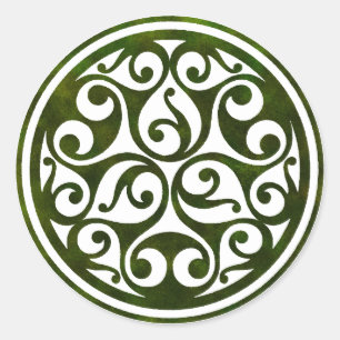 Adesivo Design celta do ornamento de