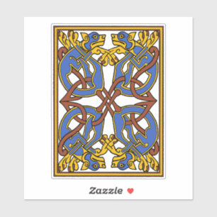 Adesivo Design Celtic Knot com Hounds