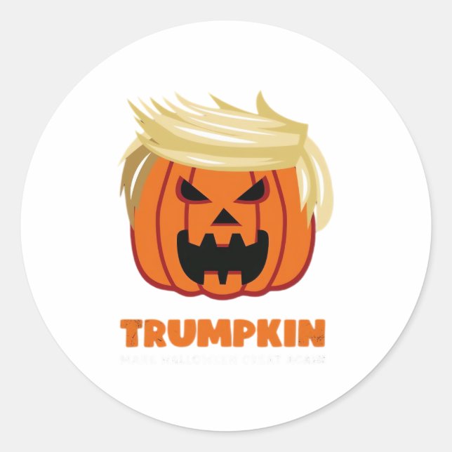 Adesivo Design Clássico Trumpkin (Frente)
