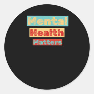 Adesivo Design Colorida S Mental Health Adulto