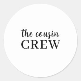 Adesivo Design Combinado Divertido da Turma dos Primos