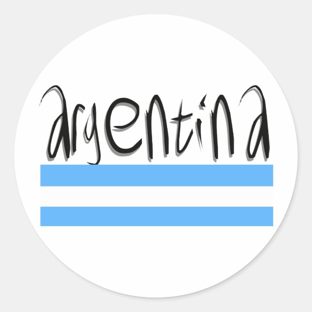 Adesivo Design da Argentina! (Frente)