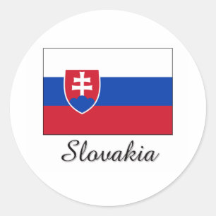 Adesivo Design da bandeira de Slovakia