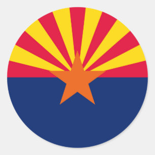 Adesivo Design da bandeira do estado da arizona