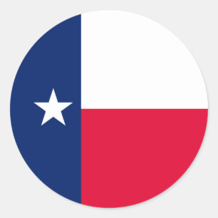 Adesivo Design da bandeira do estado de Texas