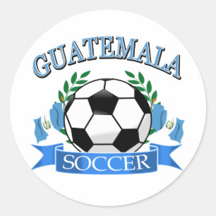 Adesivo Design da bola de futebol de Guatemala