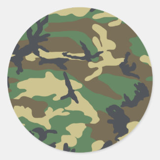 Adesivo Design da Camouflage Woodland