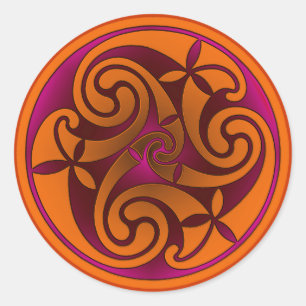 Adesivo Design da Espiral Celta