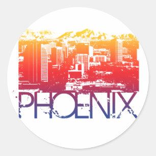 Adesivo Design da skyline de Phoenix