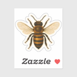 Adesivo Design de Abelhas Realistas