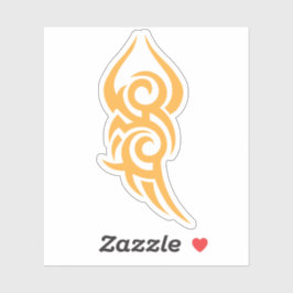 Adesivo Design de arte de linha inspirado em tatuagem clás