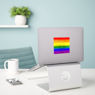 Adesivo Design de Astrologia Arco-íris Orgulho LGBTQ Cânce