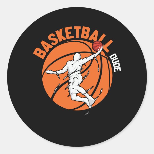 Adesivo Design de basquetebol para basquete (Frente)