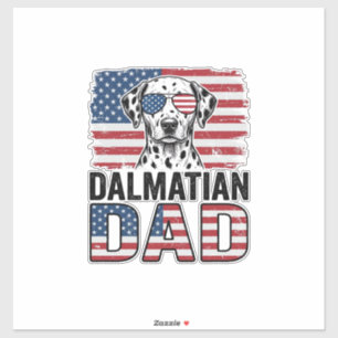 Adesivo Design de Camisa de Cachorro Patriota Vintage com