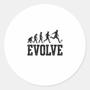 Adesivo Design de Camisa Vetorial Vintage de Evolução do F