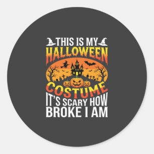 Adesivo Design de Casa Assombrada de Fantasia de Halloween