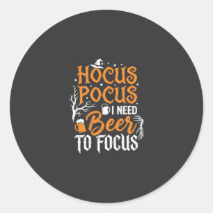 Adesivo Design de cerveja Hocus Pocus Halloween_1
