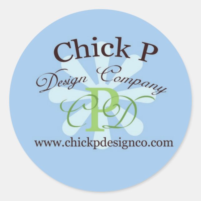 Adesivo Design de ChickP Co Sticker3 (Frente)