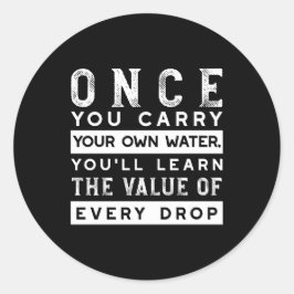 Adesivo Design de Citação de Sabedoria - Valor de Cada Lar