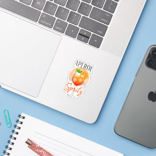 Adesivo Design de Coquetel Aperol Spritz