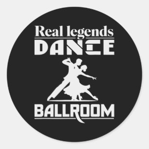Adesivo Design De dança Funny Ballroom Para Dançarino De S