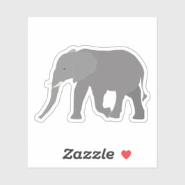 Adesivo Design de elefante