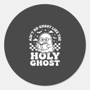 Adesivo Design de Fantasma de Halloween Retro Espírito San