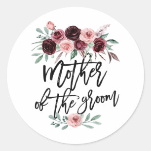 Adesivo Design de Flor De Casamento De Chá de panela Bonit