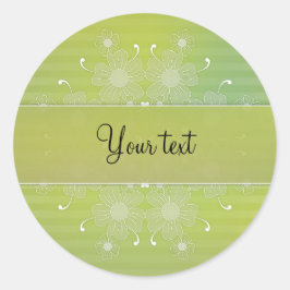 Adesivo Design de flor romântica