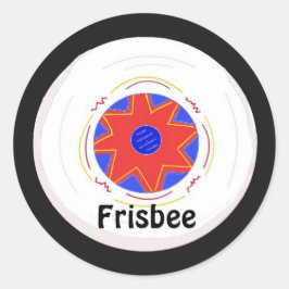 Adesivo Design de Frisbee legal