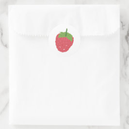 Adesivo Design de Fruta de framboesa