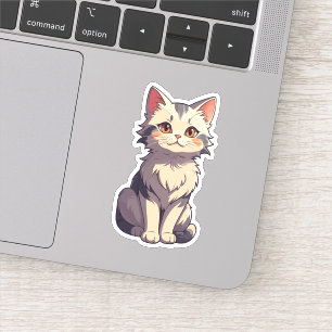 Adesivo Design de Gatinho encantador