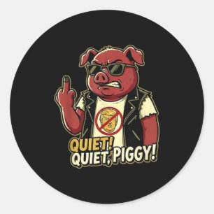 Adesivo Design de Gif Engraçado com Humor Sarcástico e Pol