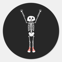 Adesivo Design de Halloween legal Skeleton