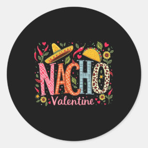 Adesivo Design de Humor de Comida Mexicana Engraçado Nacho