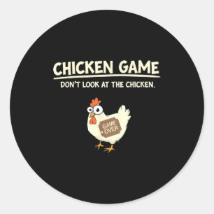Adesivo Design de Jogo de Frango Engraçado Ltd Uni Jogo de