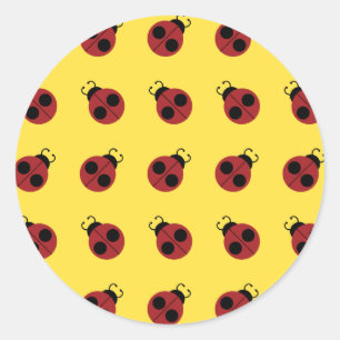 Adesivo Design de Ladybug Colorido
