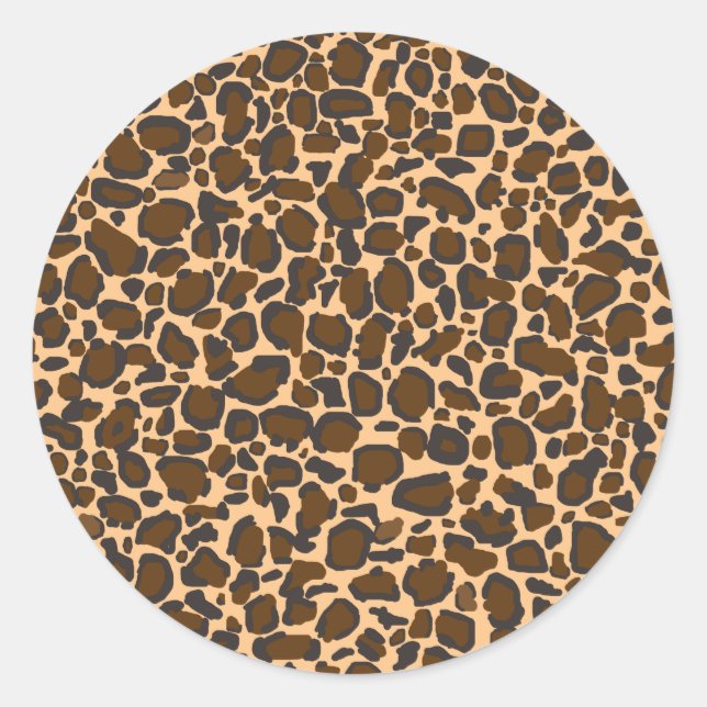 Adesivo design de leopardo (Frente)