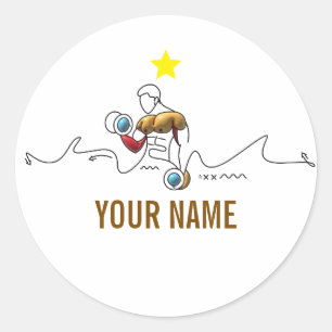Adesivo Design de Malhação e gim personalizado Workout P