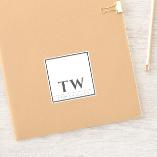 Adesivo Design de moda branca