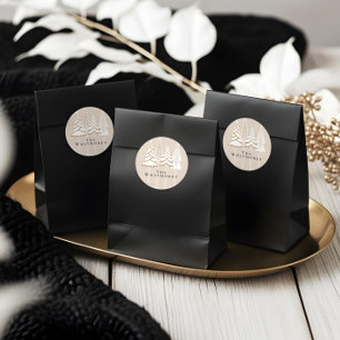 Adesivo Design de Natal Evergreen Personalizado