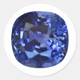 Adesivo Design de Padrão de Apphire Azul