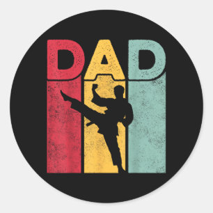 Adesivo Design de Pai - Dia dos Pais Artes Marciais Taekwo
