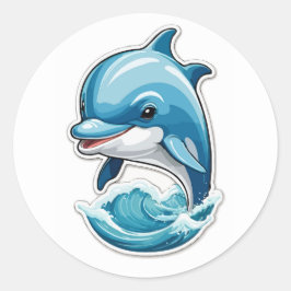 Adesivo Design de palito de golfinho para golfinhos - Selv