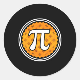 Adesivo Design De Pi Pie Day Para Estudantes De Matemática