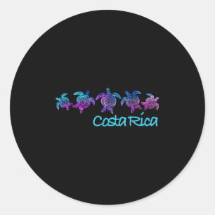 Adesivo Design de Praia da Costa Rica _ Presente de Tartar