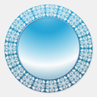 Adesivo Design de Quadro de Ornamento