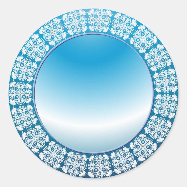 Adesivo Design de Quadro de Ornamento (Frente)