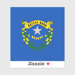 Adesivo Design de Sinalizador do Estado de Nevada