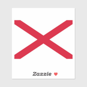 Adesivo Design de Sinalizador do Estado do Alabama